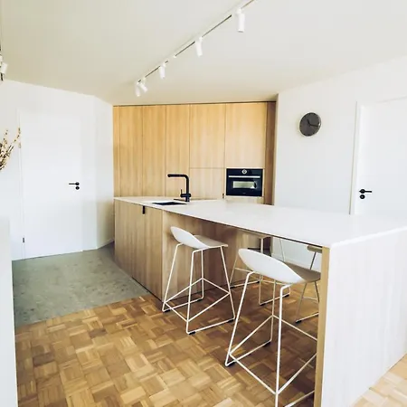 Oostende Seaview Apartment דירה