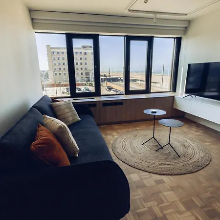 아파트 Oostende Seaview Apartment 오스텐드